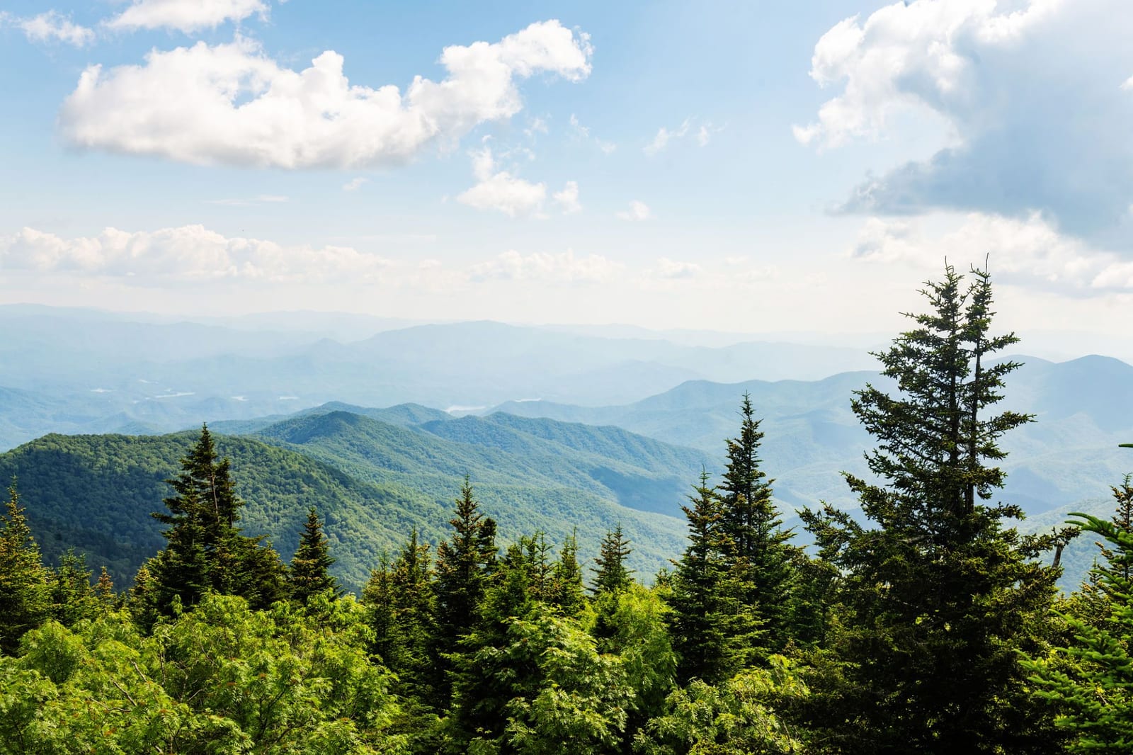 smoky mountains view